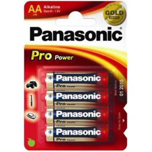 Panasonic LR6PPG/4BP AA Batterie Mignon LR6PPG4BP 4 Stück Blister