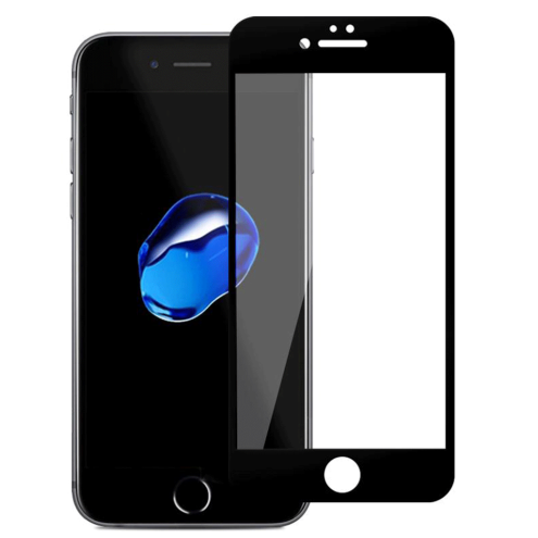 PanzerGlasFolie 5D FullGlue iPhone SE (2020/22) 7/8 schwarz