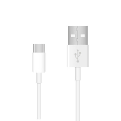 Datenkabel USB-A to USB-C 2m weiss