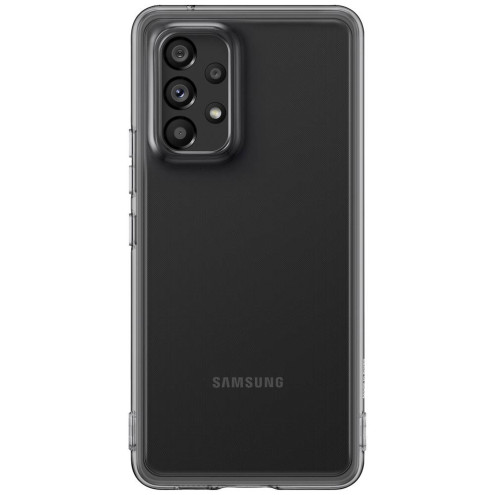 Samsung Soft Clear Cover Galaxy A53 A536, schwarz