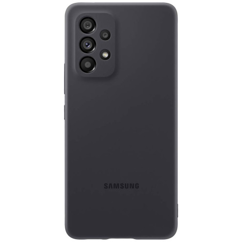 Samsung Silicone Cover Galaxy A53 A536, schwarz