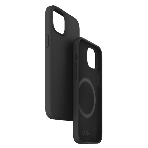 NEXT.ONE Silicon Case MagSafe iPhone 15 Plus schwarz