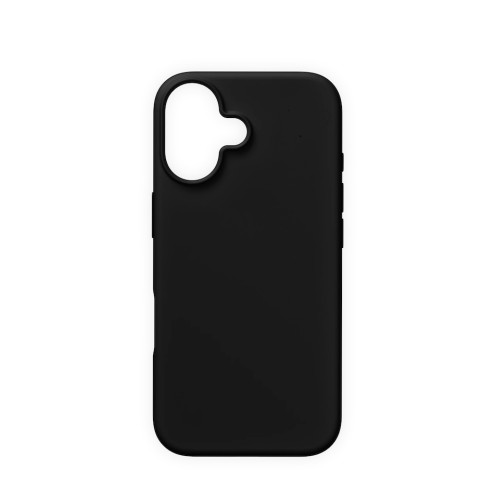 PT Silicon Back Cover iPhone 16 schwarz min Waste