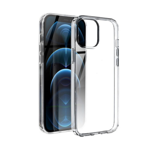 Super Clear Hybrid Back Cover iPhone 15 transparent Rahmen TPU / hinten PC