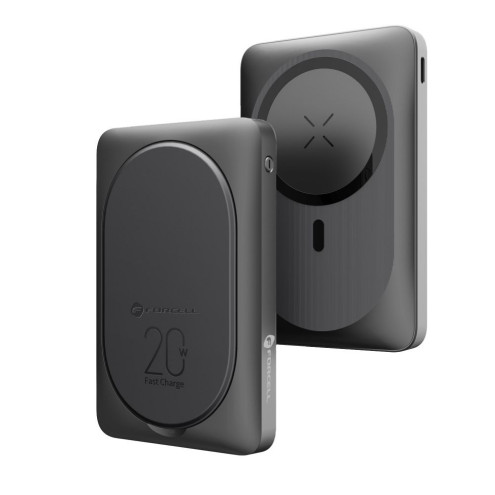 FORCELL MagSafe Powerbank F-Energy F10K2 20W 10.000mAh USB-A & USB-C schwarz
