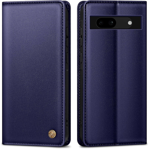 AiMoYu Book Cover Google Pixel 8a Premium Leder blau