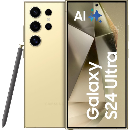Samsung Galaxy S24 Ultra 512GB Titanium Yellow offen für alle Netze