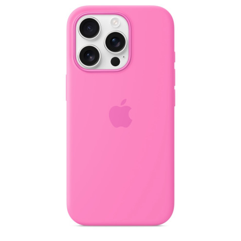 Apple iPhone 16 Pro Silikon Case mit MagSafe pfingstrose
