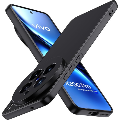 ivoler Back Cover Matt Vivo X200 Pro schwarz