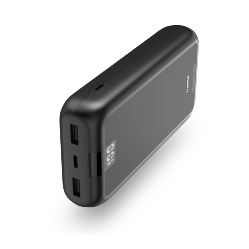 Hama Power Pack "Performance 20",20000mAh,1xUSB-C+2xUSB-A, anthrazit