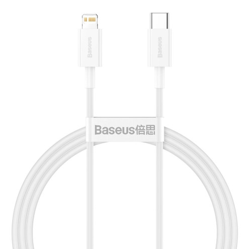 Baseus Superior USB-C/Lightning-Kabel PD20W 1m weiß