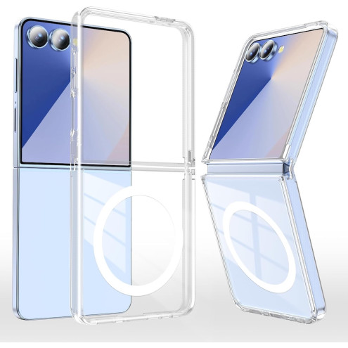 Rojeuinn MagSafe Cover Galaxy Z Flip7 5G transparent