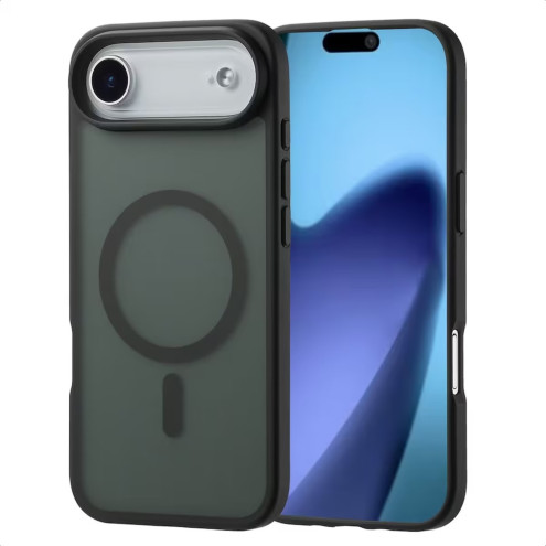 VMAX Matt-Case MagSafe iPhone Air schwarz min. Waste September 2025