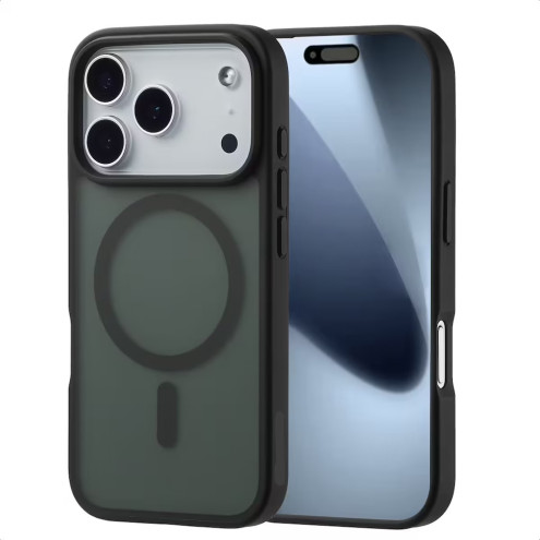 VMAX Matt-Case MagSafe iPhone 17 Pro schwarz min. Waste