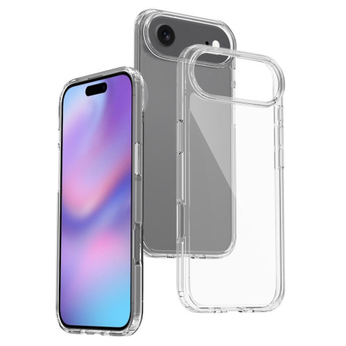 Super Clear Hybrid Back Cover iPhone Air transparent Rahmen TPU / hinten PC / September 2025