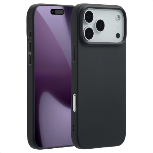 PT Silicon Back Cover iPhone 17 Pro Max schwarz min Waste
