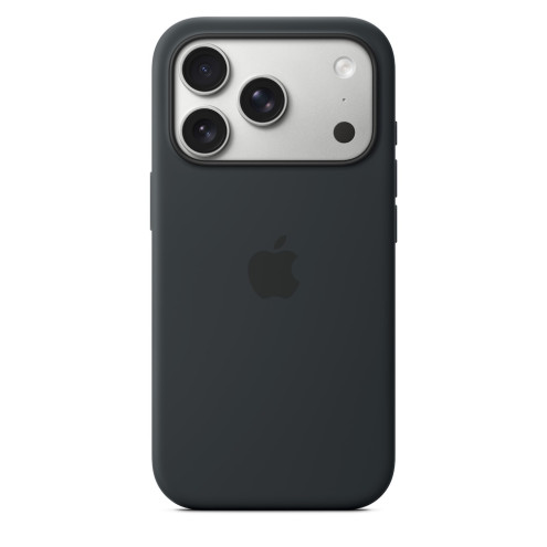Apple iPhone 17 Pro Silicone Case mit MagSafe – Schwarz