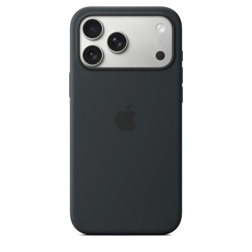 Apple iPhone 17 Pro Max Silicone Case mit MagSafe – Schwarz