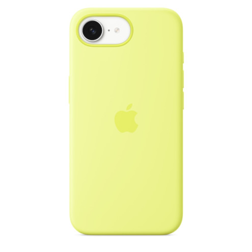 Apple iPhone 16e Silicone Case – Neon Gelb