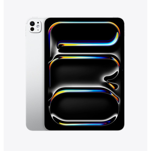 Apple iPad Pro 11" Wi-Fi + Cellular mit Nanotexturglas 1TB Silber Oktober 2025