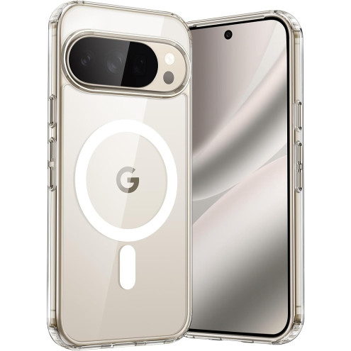 JETech Back Cover MagSafe/PixelSnap Pixel 10 Pro XL transparent