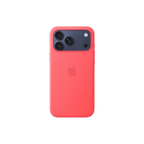 Apple iPhone 17 Pro Max Silicone Case mit MagSafe – Br Guava